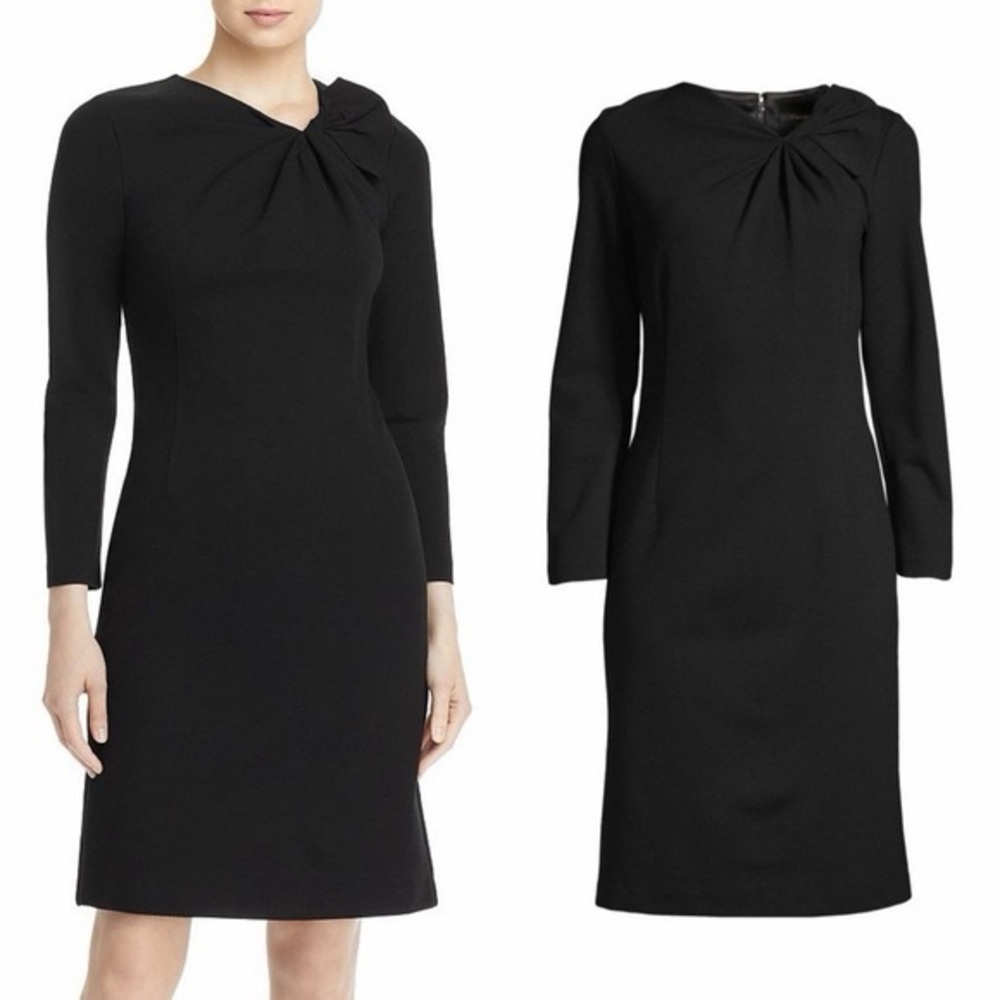 Kobi Halperin Elegant Black Long Sleeve Dress